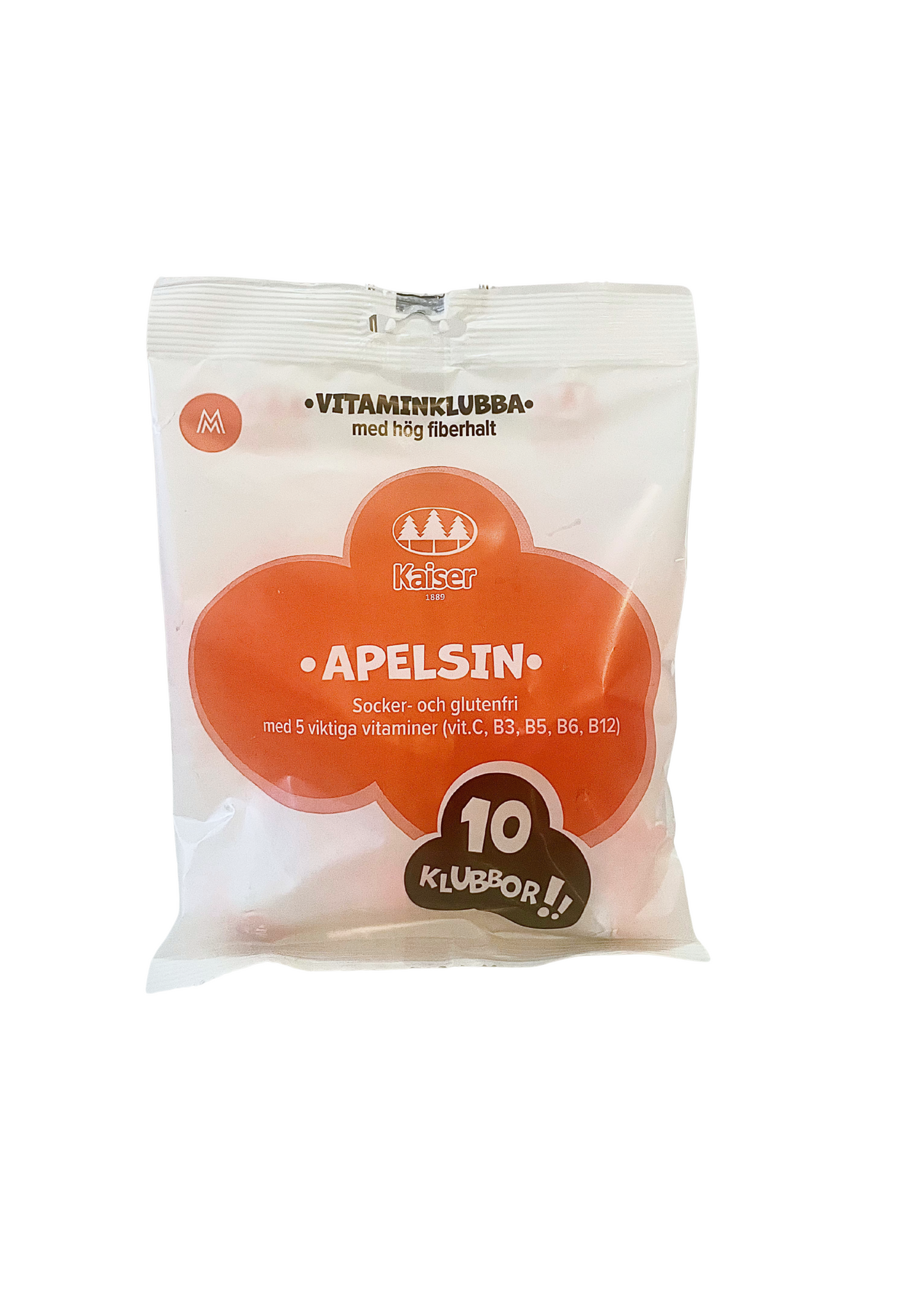 Apelsin 10 st klubbor