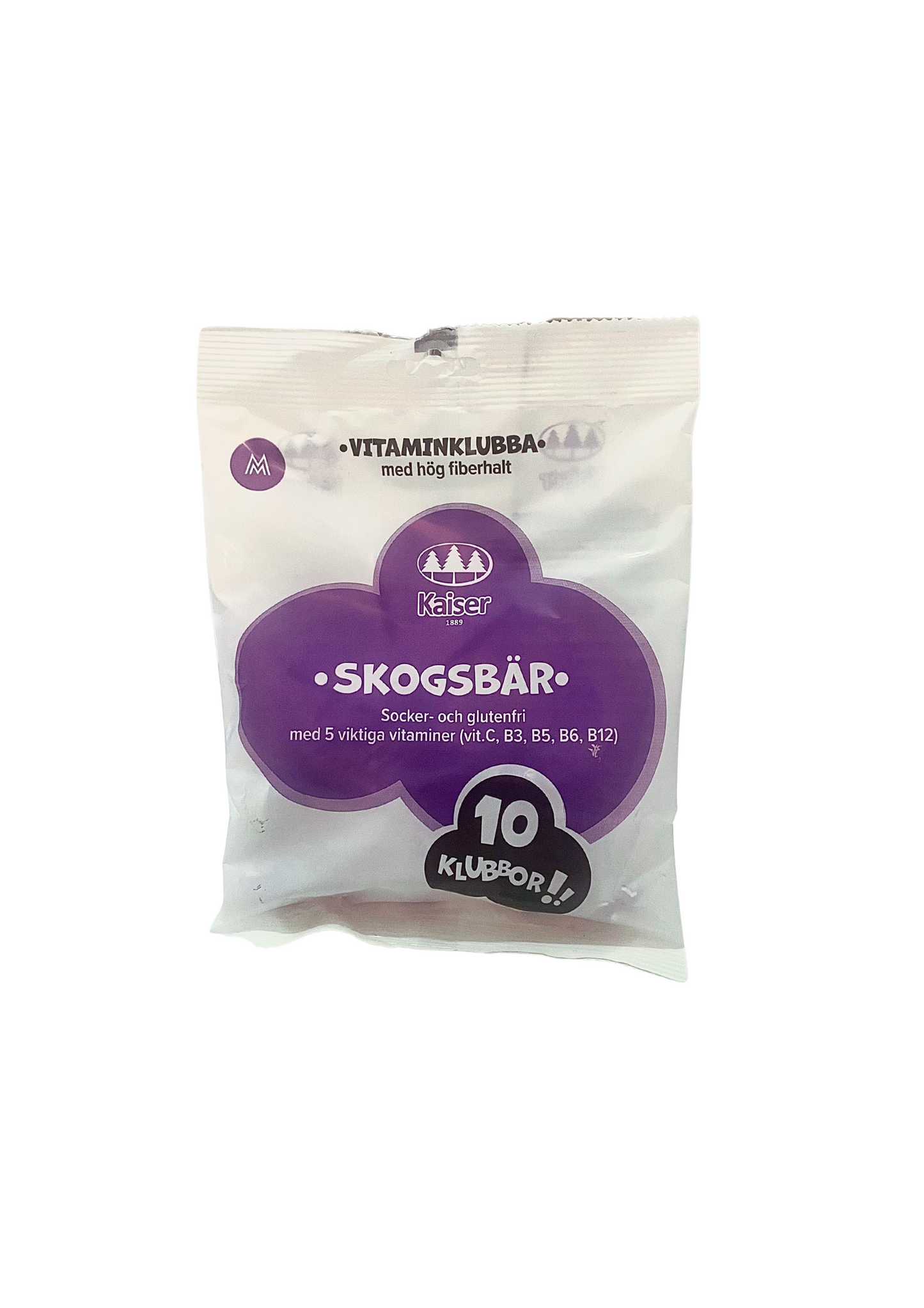 Skogsbär 10 st klubbor